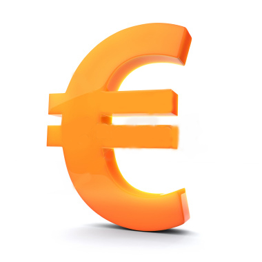 Pictogramme Euro couleur orange - avril 2014