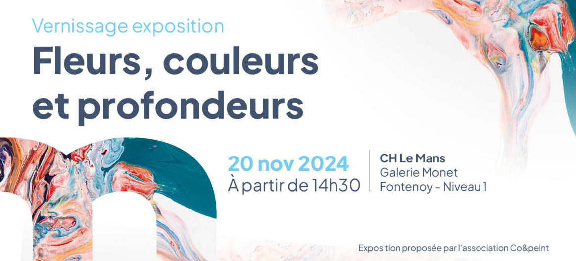 Vernissage de l’exposition « Fleurs, couleurs et profondeurs »