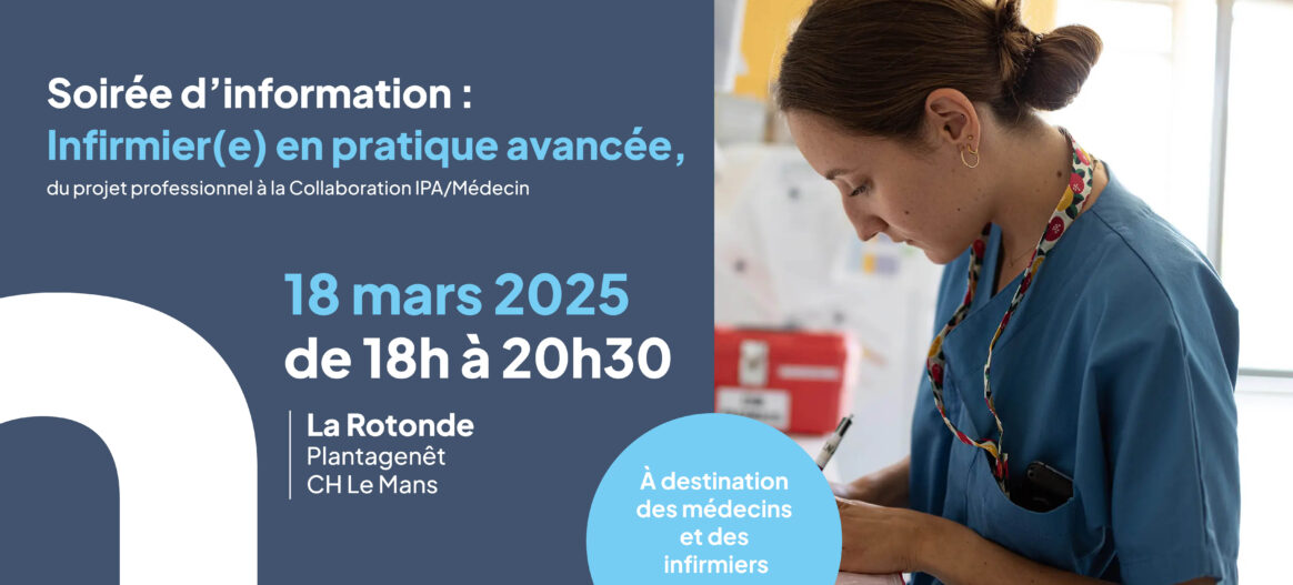 Soirée d’information : Infirmier(e) en pratique avancée