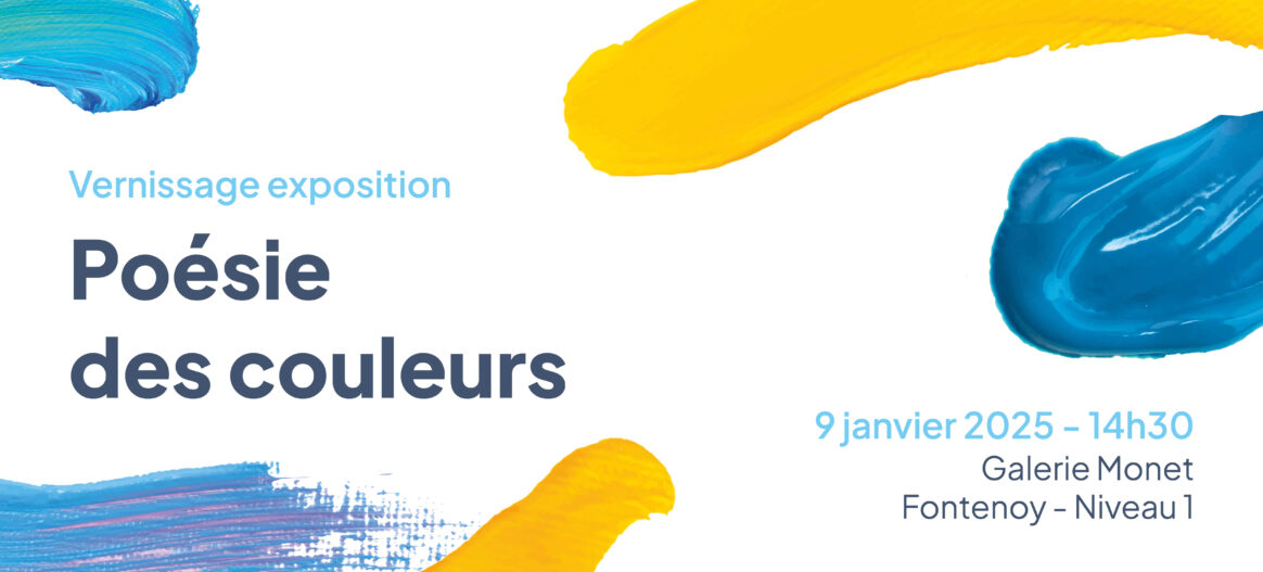 Vernissage exposition : poésie des couleurs