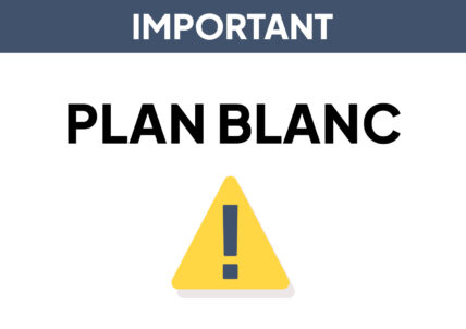 Plan blanc déclenché à l’hôpital (terminé)
