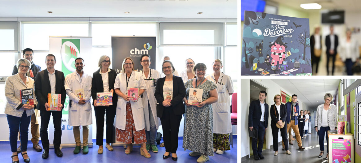 1200 livres offerts à l’hôpital