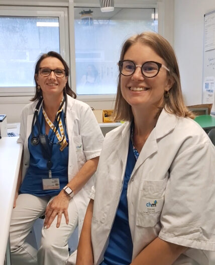 Aurore et Hélène, IPA aux urgences