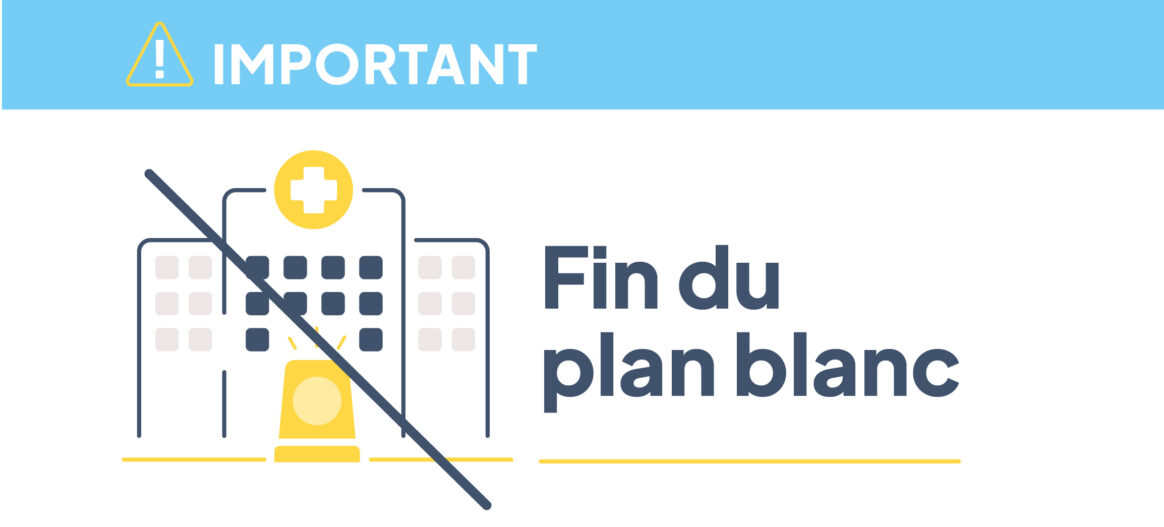 Incident à Madeleine Brès | Fin du Plan Blanc